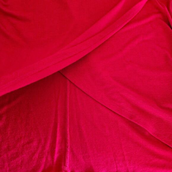 GJB New York Tulip Hem Cowl Neck Sweater - Red - size L- EUC - Picture 5 of 9